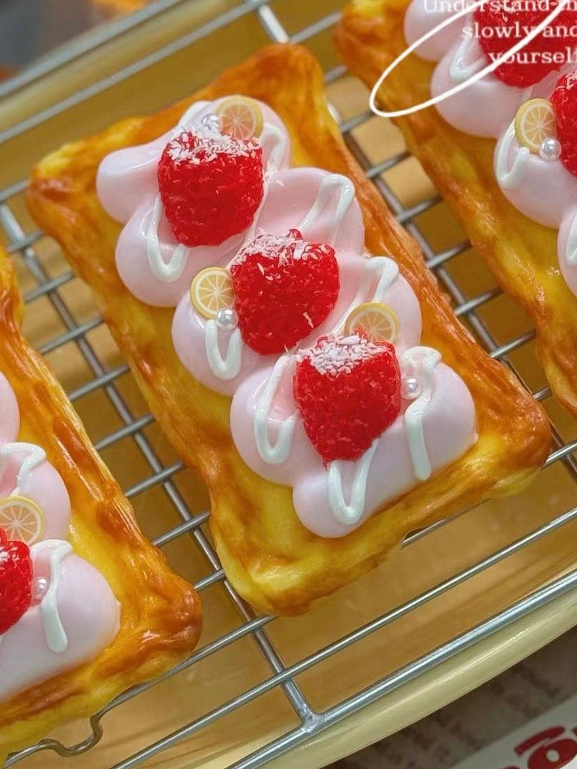 Strawberry Cream Tart Squishy