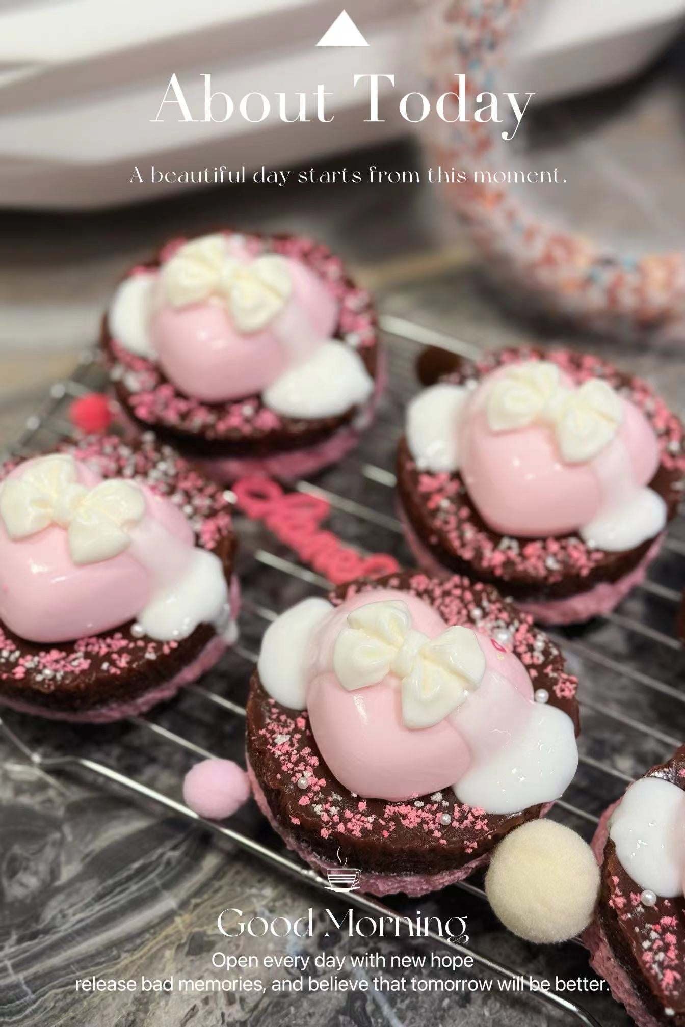 Love Heart Chocolate Cake Squishy