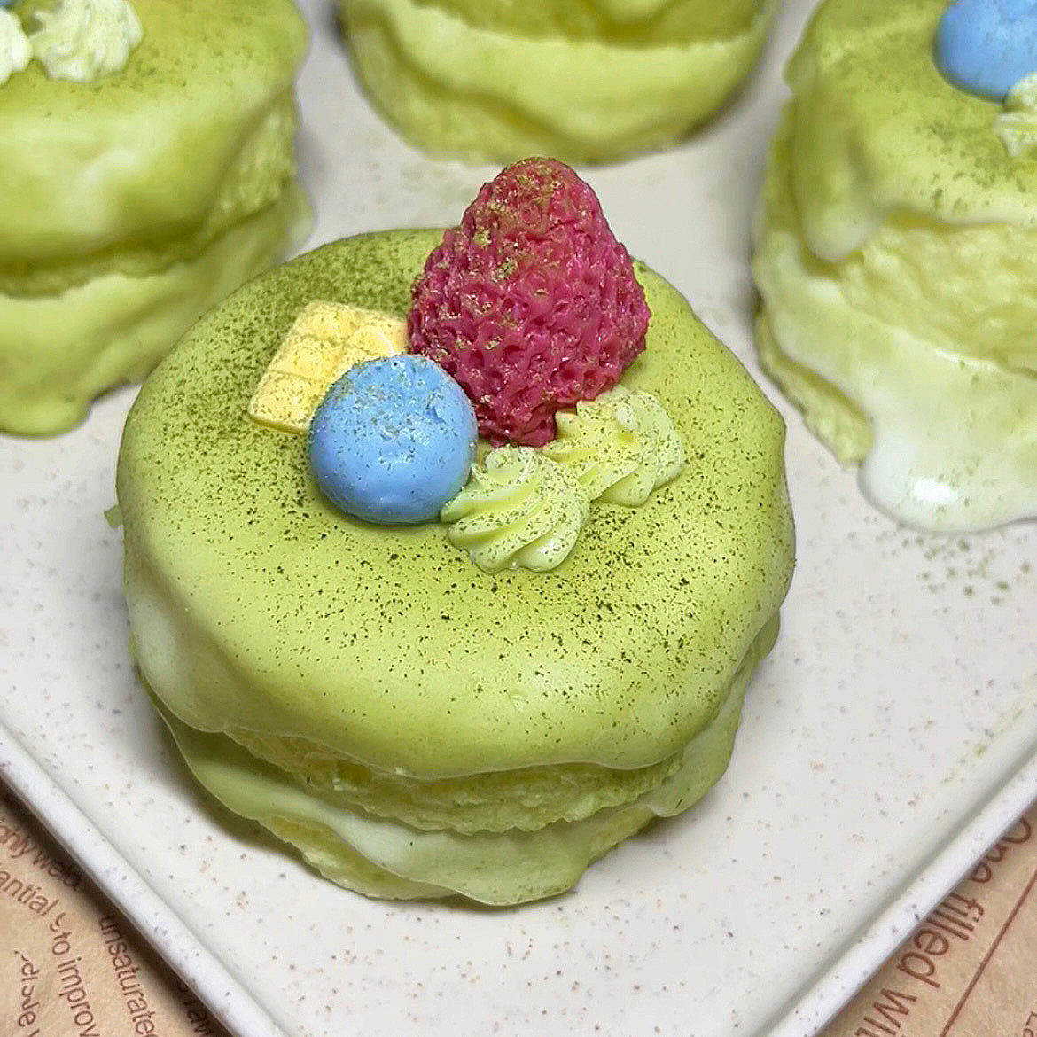 Green Tea Cake Squishy