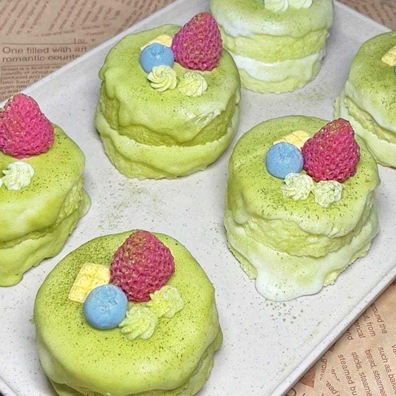 Green Tea Cake Squishy