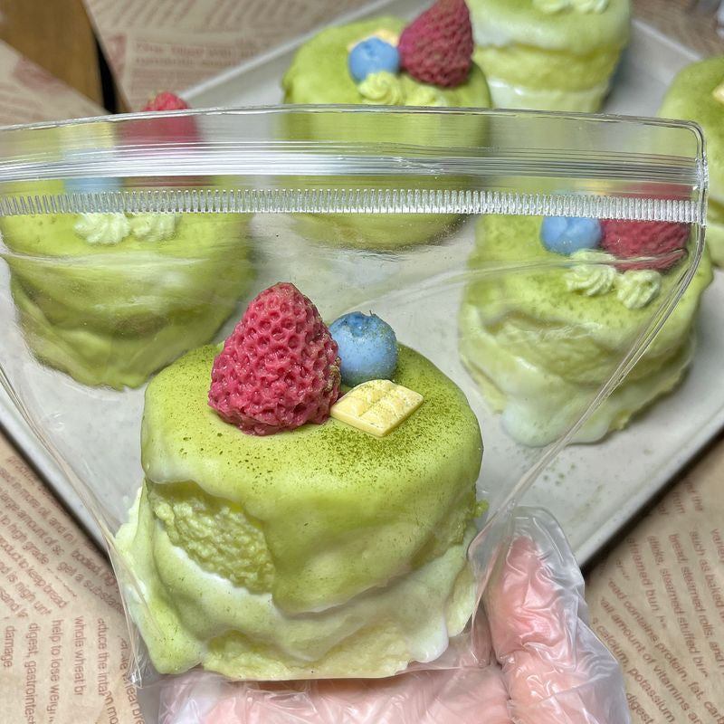 Green Tea Cake Squishy