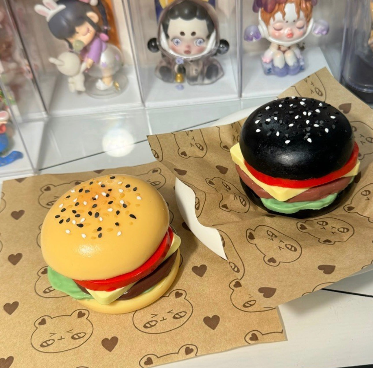 Six-Layer Hamburger Squishy