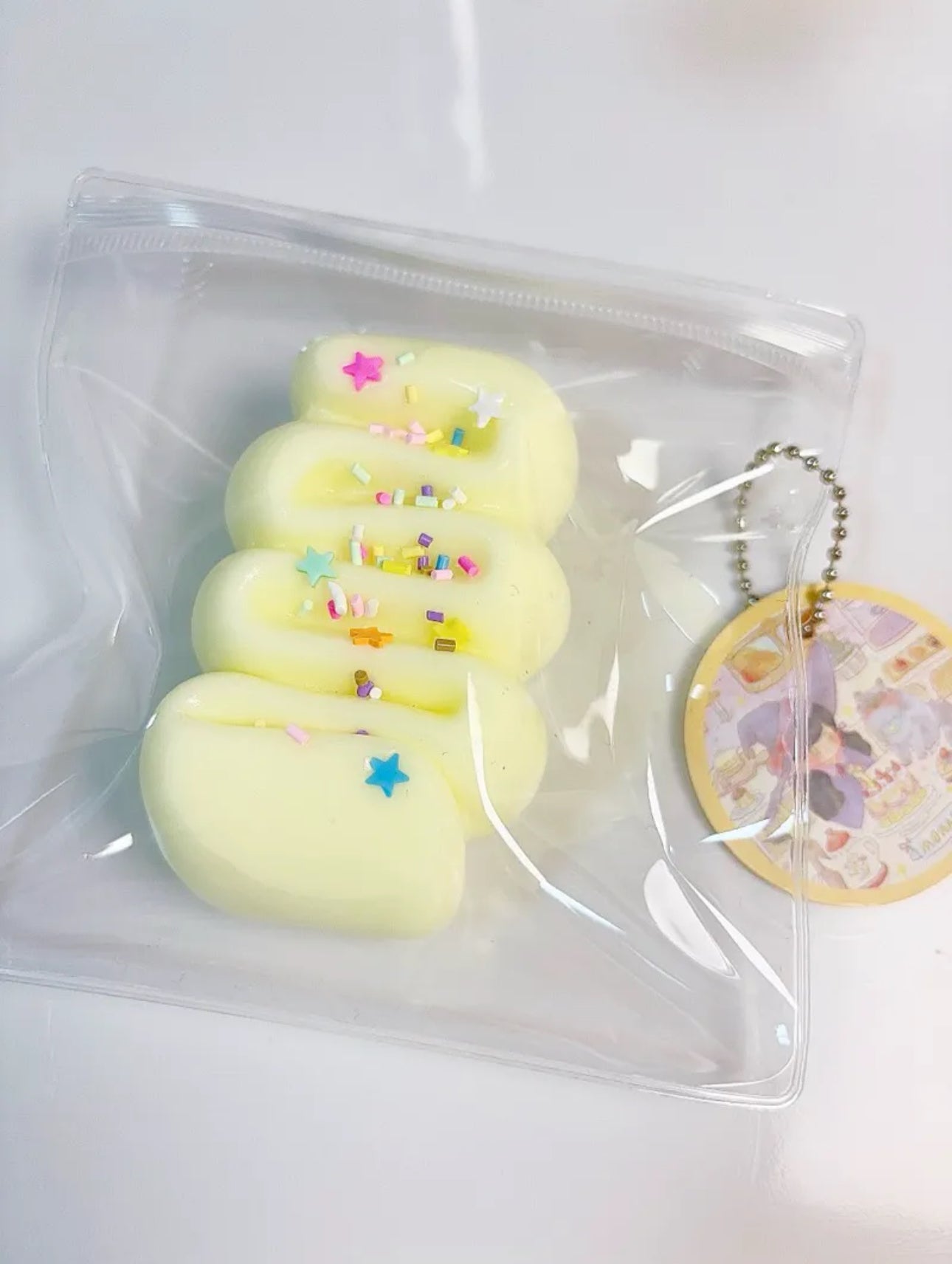 Vanilla Cream Bar Squishy