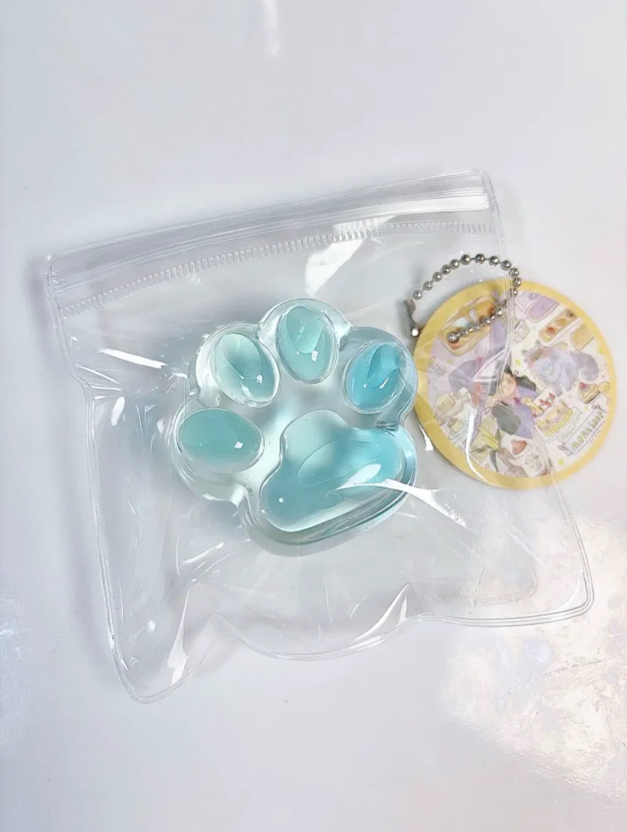 Sea Salt Soda Cat Paw Squishy